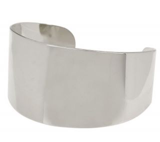 Steel by Design Bold Polished Cuff Bracelet Stainless Steel — 