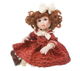Falling for You Tiny Tot Doll with Floating Heart Charm by Marie 