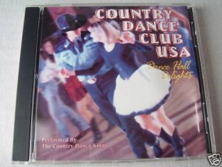 Line Dancing CD Country Dance Club USA Performed by The Country Dance
