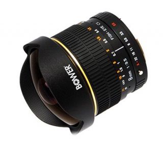 Bower 8mm F3.5 Ultra Wide Fisheye Lens for Pentax K —
