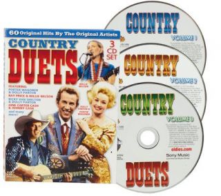 Classic Country Duets 3 CD Set 60 Songs —