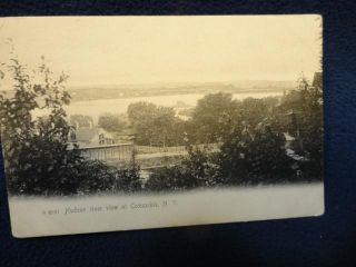 hudson river view at coxsackie new york 1909