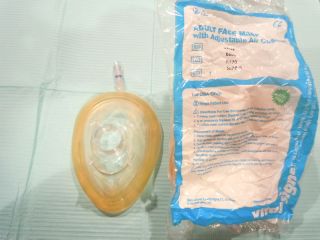  New Ambu Rescue CPR Masks Adult Lot 10