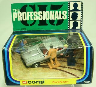  The Professionals Ford Capri with Bodie Doyle Cowley Figures