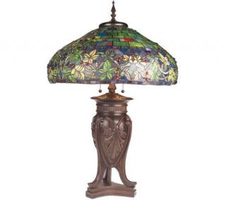 Limited Edition Tiffany Style Arabian Turquoise 34 Table Lamp
