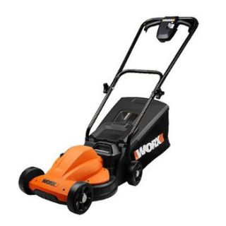 Worx Lil Mo 24V Cordless 14 in Electric Push Lawn Mower with