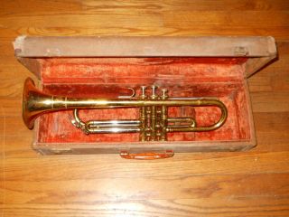 Vintage Regent Deluxe Trumpet 88773 with Case Ohio Band