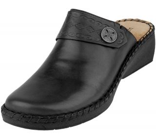 Duckhead Leather Wedge Bottom Comfort Clogs —