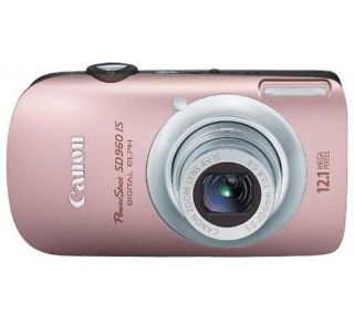 Canon PowerShot SD960 IS 12MP Digital ELPH Camera   Pink —