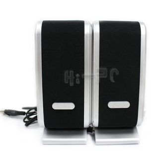 120W USB Power Laptop Computer Speakers w Ear Jack New 886201604182