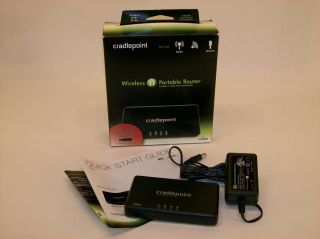 Cradlepoint CTR35 Wireless N Router IEEE 802 11n ISM Band 54 Mbps Open