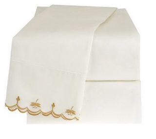 Northern Nights 300TC Egyptian Cotton Embroidered Sheet Set — 
