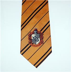 Harry Potter Hufflepuff Cravat Ascot Dress Necktie Tie