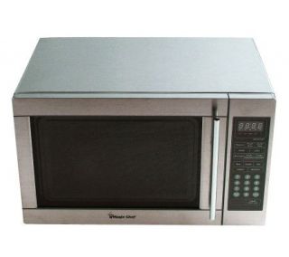 Magic Chef 1.3 Cubic Ft 1,100 Watt Stainless Microwave —