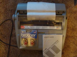  SX 4000 Electric Typewriter with Correction Tape and Manuals