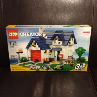 Lego Creator Apple Tree House 5891 New in Box