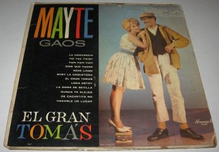 MAYTE GAOS   EL GRAN TOMAS   MEXICAN LP mexico rock 60s garage