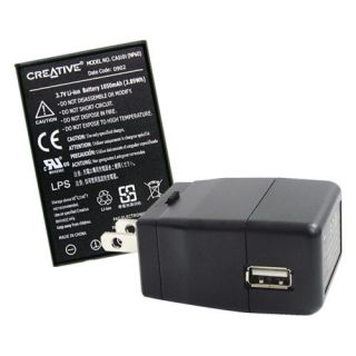 Creative Labs Rechargeable Battery and Battery Charger Combo for Vado