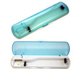 iTouchless Travel UV Toothbrush Sanitizer and Holder —