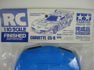 Tamiya Corvette C5 R Finished Body 1 10 Scale on Road RC Body TAM49188