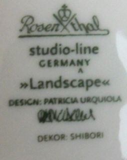 Le Favole Rosenthal Studio Line Posto Tavola Landscape Shibori