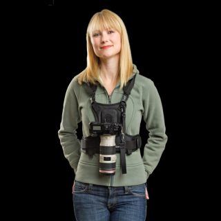 Cotton Carrier Vest Camera System for One 1 Camera Strap  New USA 