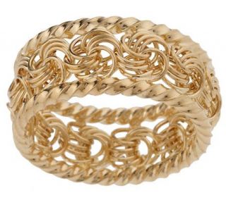 EternaGold Woven Love Knot Band Ring 14K Gold —