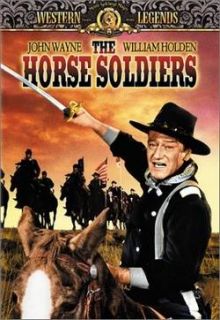 The Horse Soldiers John Wayne Civil War Classic DVD New