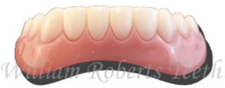   Smile Teeth Secure Smile False LOWER Cosmetic Veneers Dental Bottom