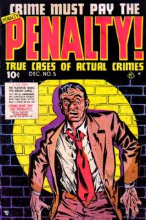 Crime Must Pay Penalty Web of Mystery Comics 80 DVD