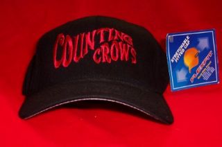 Counting Crows Hat Hard Candy Black Size Small Medium