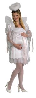 Womans Angel Maternity Pregnant Halloween Costume