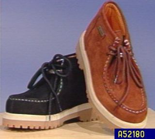 Buffalino Nubuck Leather Lug Sole Ankle Boots —