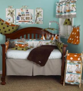 Selby by Cotton Tale Designs Aye Matie 4 Piece Crib Bedding Set