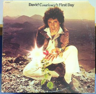 DAVID COURTNEY first day LP Mint  UA LA553 G Vinyl 1975 Record