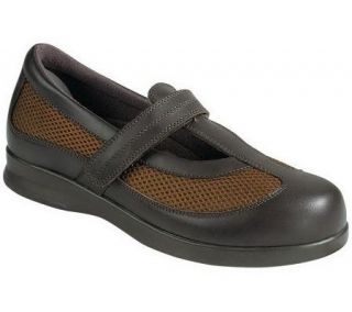 Drew Womens Desiree Leather T Strap Shoe w/Removable Insoles
