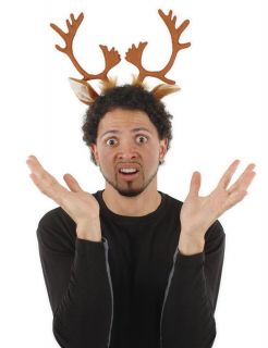  night in the holiday reindeer antlers costume headband includes antler