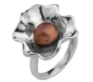 Hagit Gorali Cultured Freshwater Pearl Ruffle Ring, Sterling   J305489