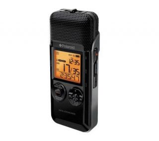 Polaroid PDR302BLK Digital Voice Recorder withBuilt in USB —