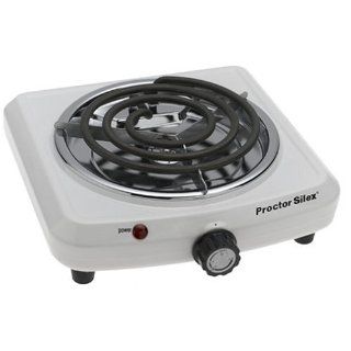 Electric Stove Fifth Burner Hot Plate Proctor Silex New