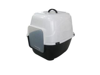 Favorite Cat Litter Box Pan with Hood Top Active Carbon Filter Small