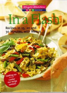  Watchers IN A FLASH Magazine Cookbook POINTS Recipes Cooking 101