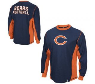 NFL Chicago Bears Long Sleeve Downforce T Shirt —