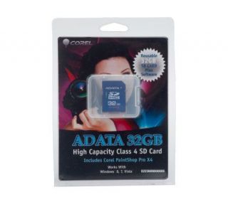 32GB SD Card with Corel PaintShop Pro X4 —