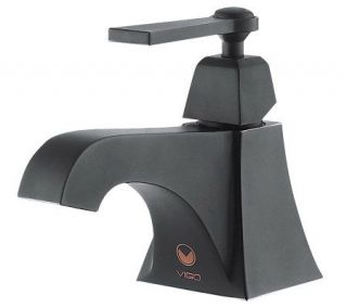 Vigo Plutus Single Handle Bathroom Faucet Oil Rub Dark Bronze