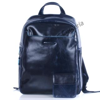 PIQUADRO Jazz Shoulder Pocketbook Genuine Black Leather CA1806W17