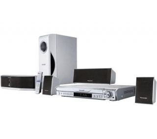 Panasonic SCHT640W 850W 5 Disc DVD/CD Home Theater System —