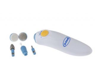 Dr. Scholls Travel Manicure and Pedicure Kit with 5 Attachments