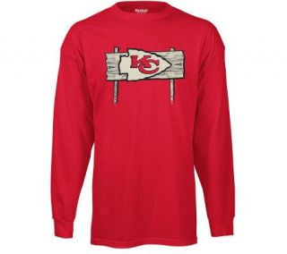 NFL Kansas City Chiefs Long Sleeve Product Placement T Shirt