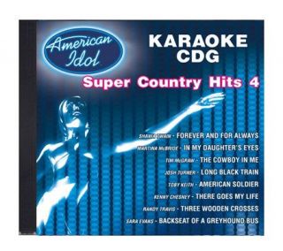 Sound Choice CDG   American Idol Super CountryHits 4 —